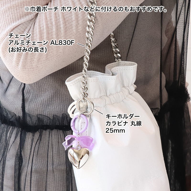 レシピNo.KR1037 ドイツ製アクリルリボンのアクセサリー2種