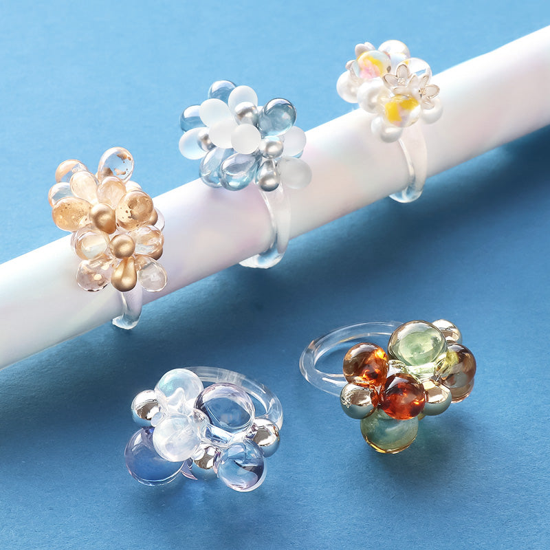 レシピNo.KR1068 バブルリング3種