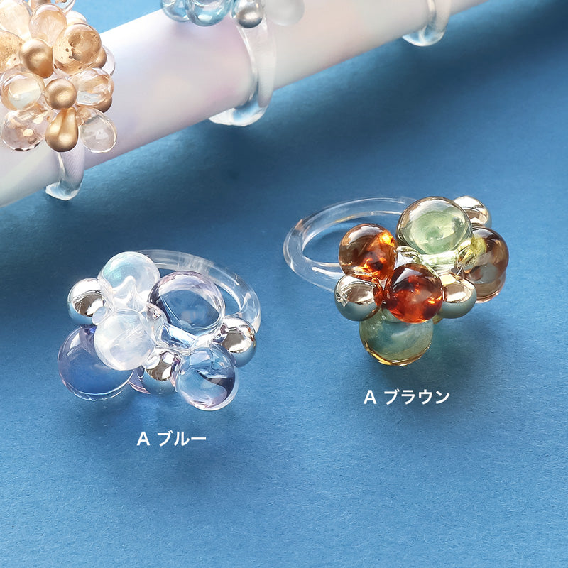 レシピNo.KR1068 バブルリング3種