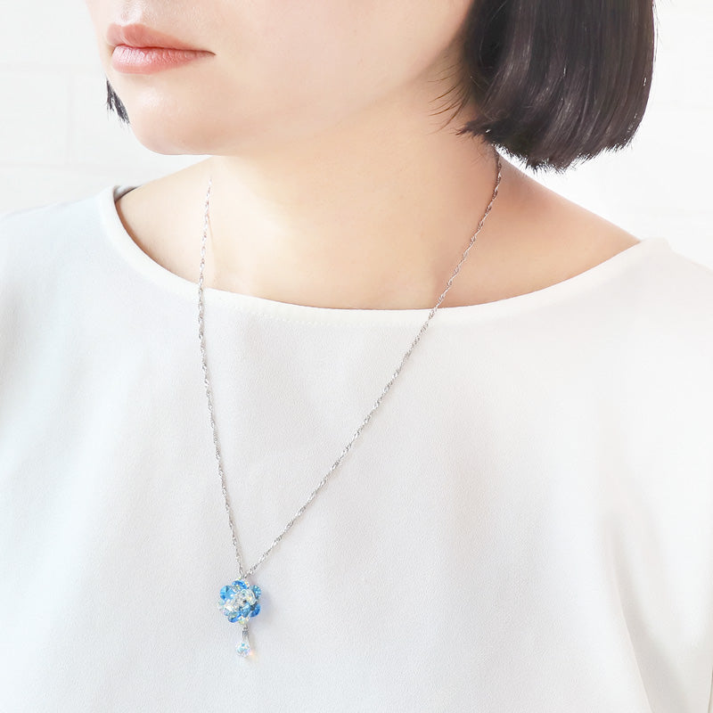 レシピNo.KR1167 貴和クリスタルのフローラアクセサリー4種