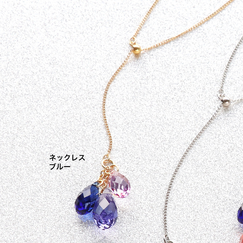レシピNo.KR1194 貴和クリスタルのシャララアクセサリー2種(KR0995)
