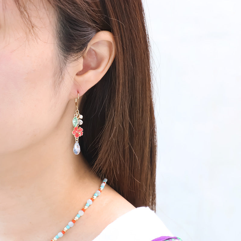 レシピNo.KR1210 マリンモチーフのカラフルアクセサリー3種