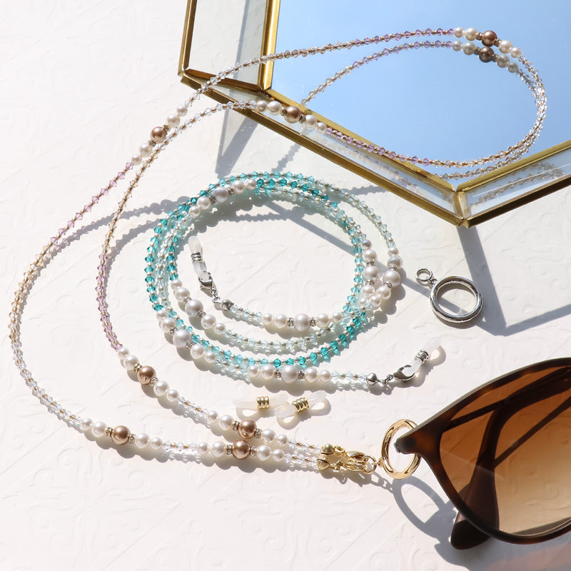 Recipe No. KR1241Kiwa crystalsSheer color 2-way glass cord