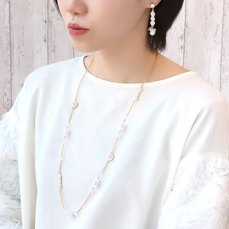 レシピNo.KR1329 チャームホイップのアクセサリー3種