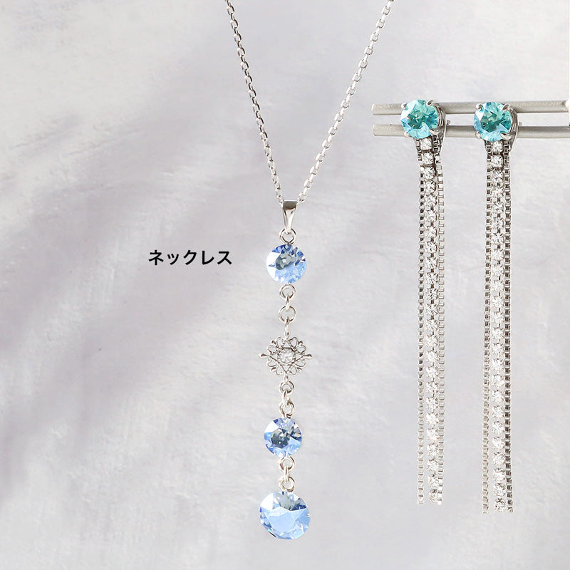 レシピNo.KR1334 貴和クリスタルムーンライトのスウィングアクセサリー3種