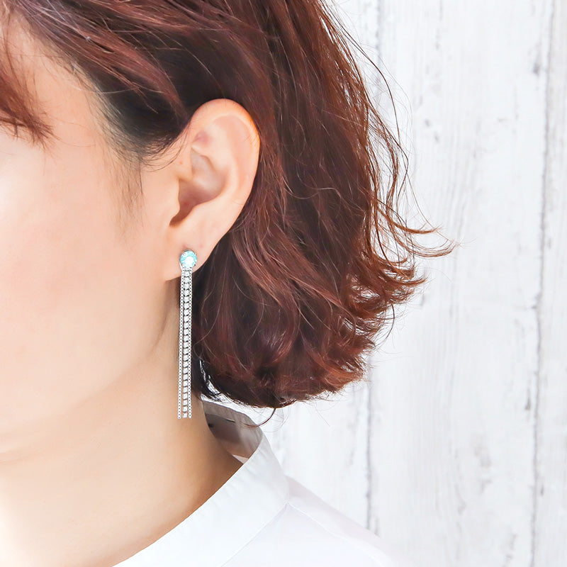 レシピNo.KR1334 貴和クリスタルムーンライトのスウィングアクセサリー3種