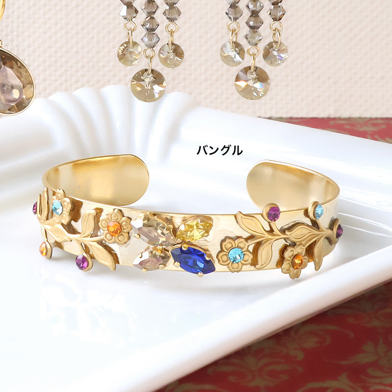 Recipe No.KR1354Kiwa crystals3 types of modern ethnic accessories