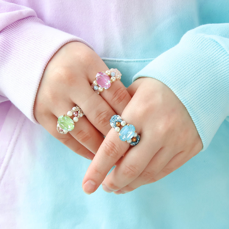 Recipe No.KR1357Kiwa crystals2 types of tropical accessories