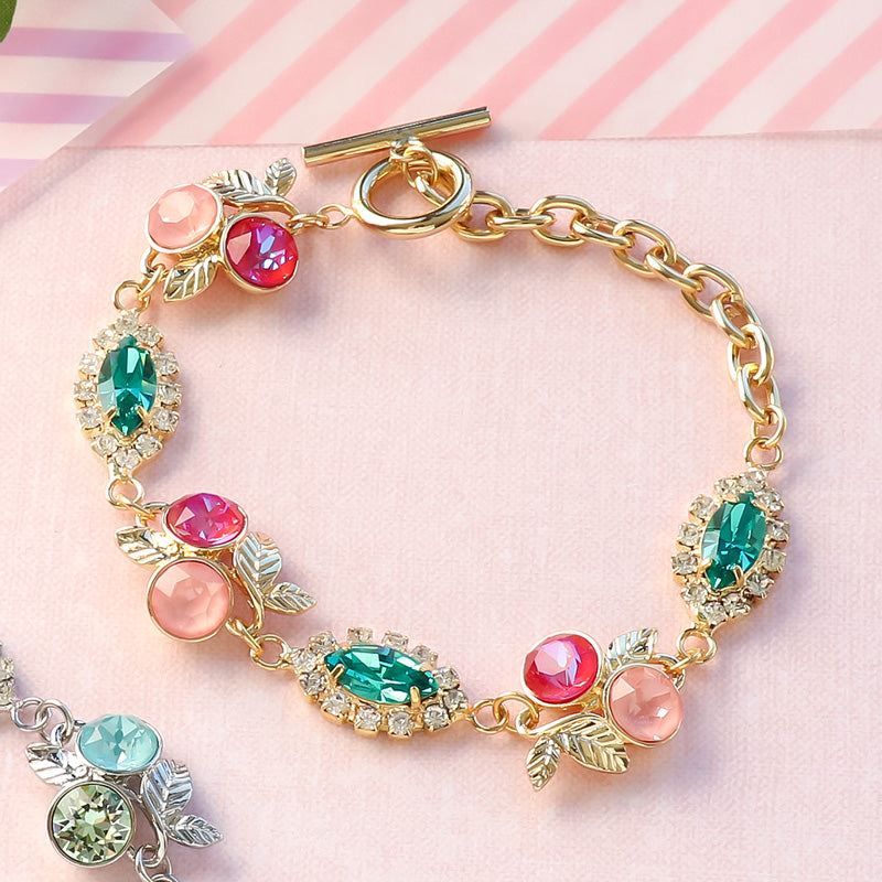 Recipe No.KR1359Kiwa crystalsfruit bijou bracelet
