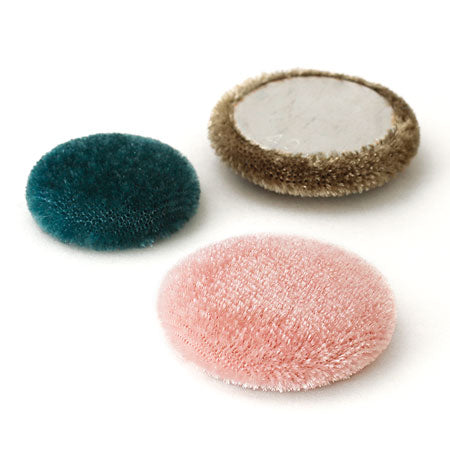 くるみパーツ ラウンド ベルベット ブラウン【アウトレット】