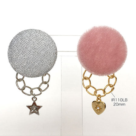 メタルチェーンパーツ リングIR180A ロジウムカラー【アウトレット】