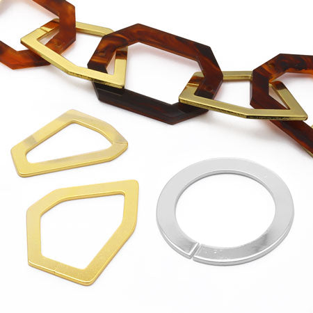 メタルパーツ サークル No.5 ゴールド【アウトレット】