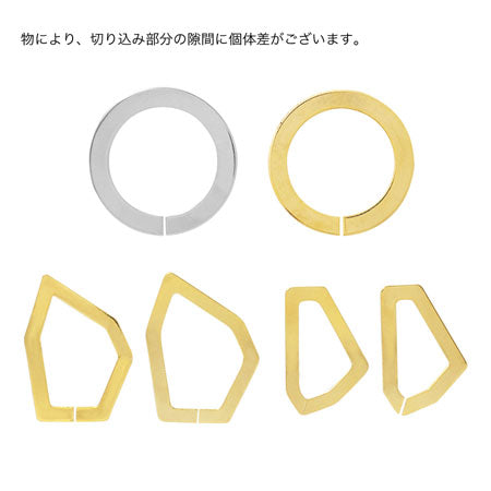メタルパーツ サークル No.5 ゴールド【アウトレット】
