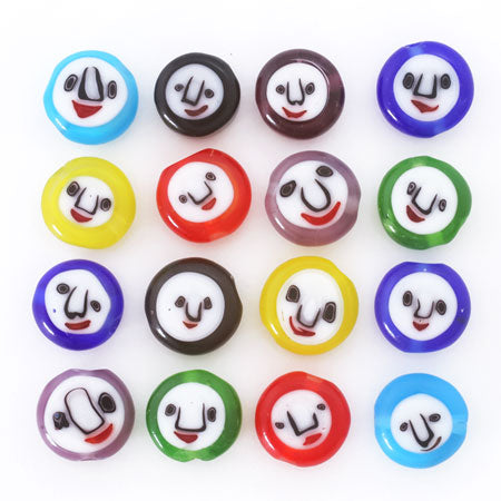 Millefiori Glass Maruhira Face Mix