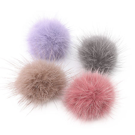 ミンクボール カン付(口閉じ) オリーブグリーン【アウトレット】