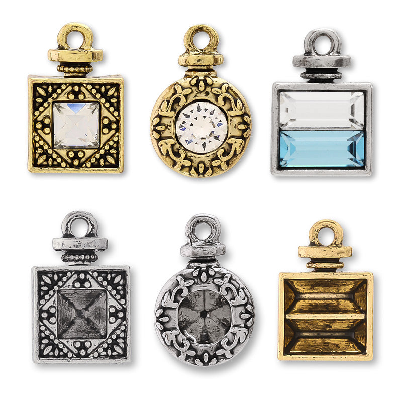 チャーム・石座チャーム パフュームボトル