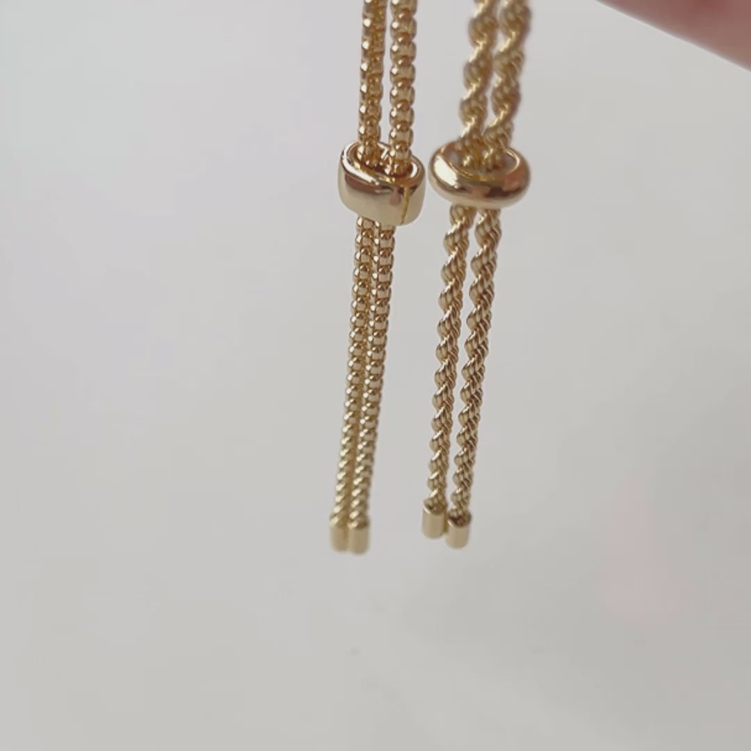 With chain neck slide parts No.1 gold