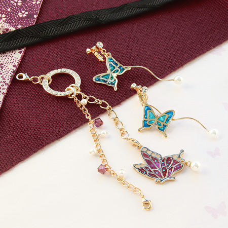 レジンフレーム 蝶 No.2 ゴールド