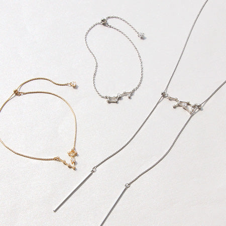 Charm Constellation 2 Cancer 2 Kan Cubic Zirconia/G
