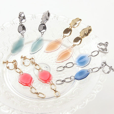 パドルパーツ 変形オーバル 1穴 キャメル【アウトレット】