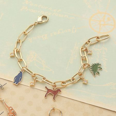 Charm Penguin Flat Navy/G