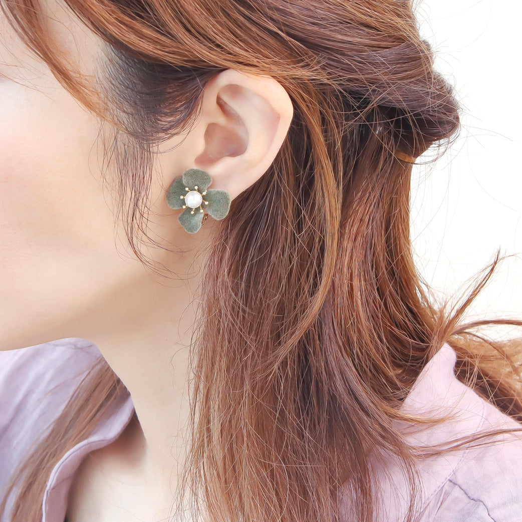 フロッキーパーツ 4弁花 ミスティピンク【アウトレット】