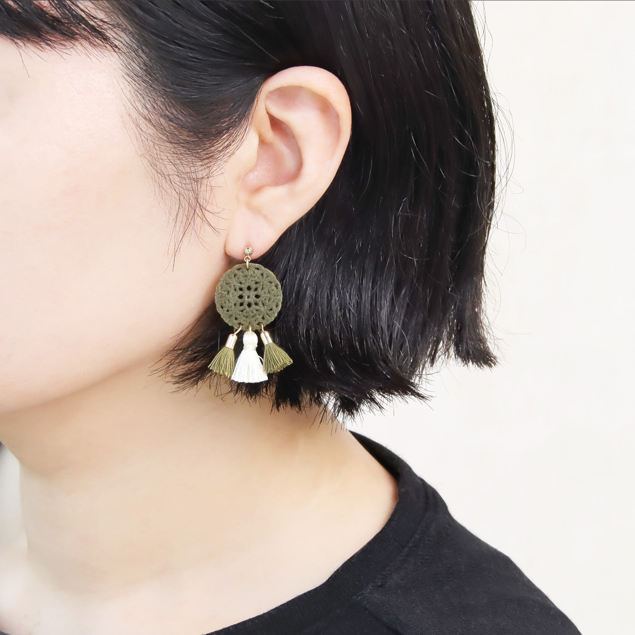 フロッキーパーツ スカシラウンド2 オリーブ【アウトレット】