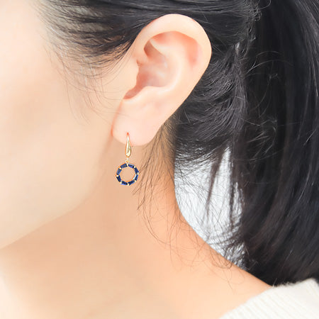 Charm Cubic Zirconia Circle 2 Red/G