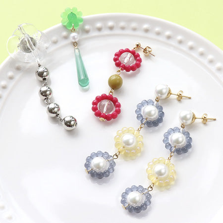 Bubble ring yellow AB Pearl