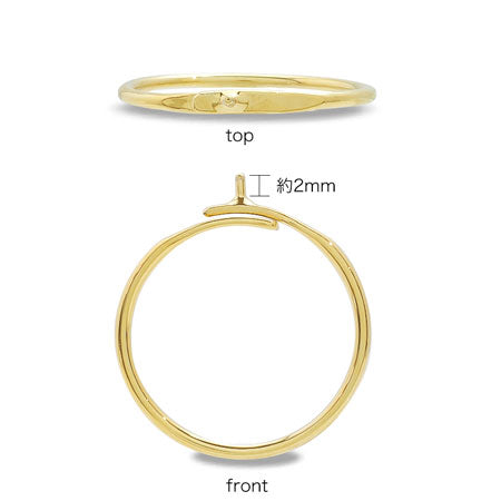 Gold base ring