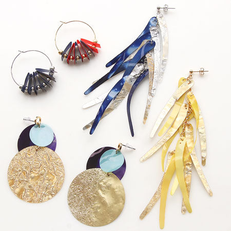 ブラジル製シークイン レクタングル レッド【アウトレット】