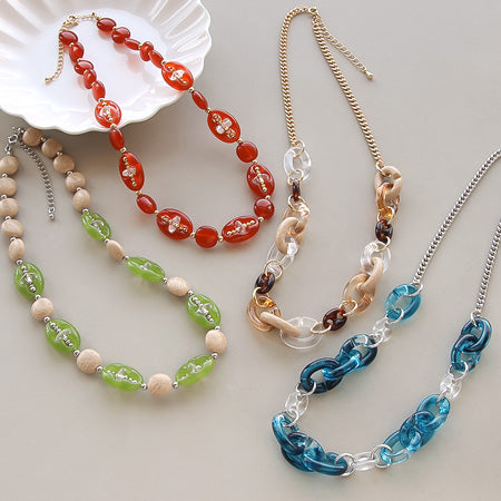 Acrylic German chain parts Apple Buzz