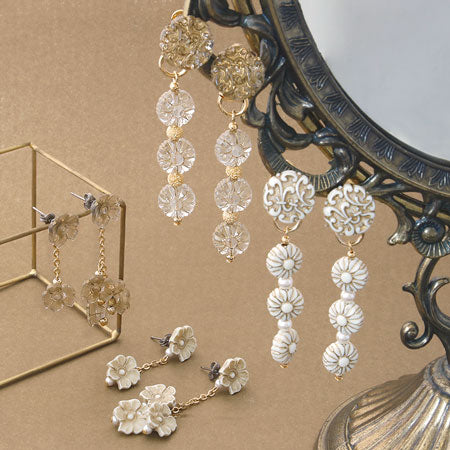 アクリル ドイツ製 花22 クリスタル/G