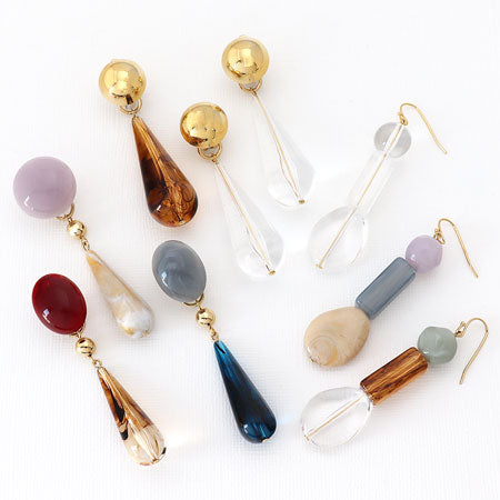 アクリル ドイツ製 カボション ラウンド1 オーキッド【アウトレット】