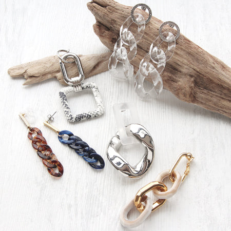 アクリルチェーンパーツ キヘイ3 クリア