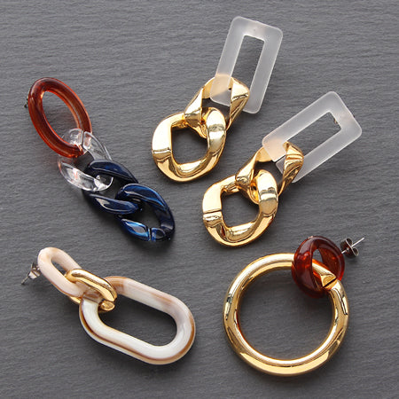 アクリルチェーンパーツ キヘイ3 レオパード