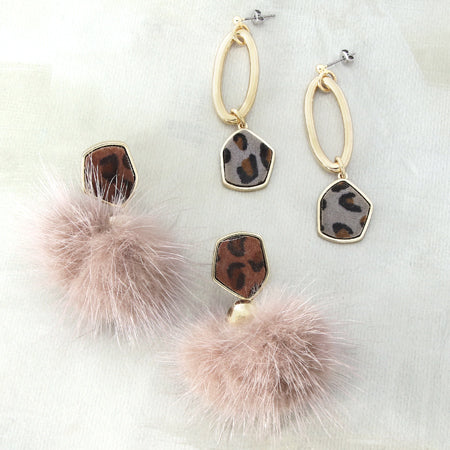 ミンクボール カン付(口閉じ) オリーブグリーン【アウトレット】