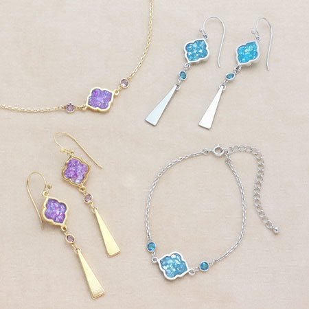 レジンフレーム モロッカン 2カン ロジウムカラー