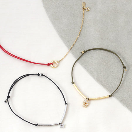 Charm Kubbik Zirconia, Petik Air Gold.