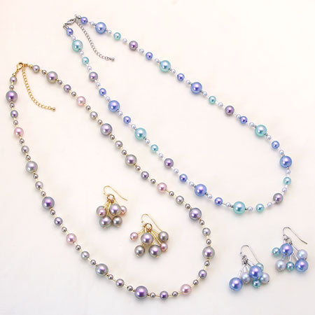 resin pearl gradation beige