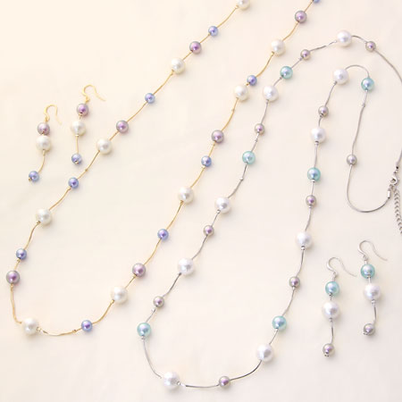 resin pearl gradation beige