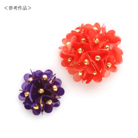 ブラジル製シークイン オーバル Gエンボス【アウトレット】