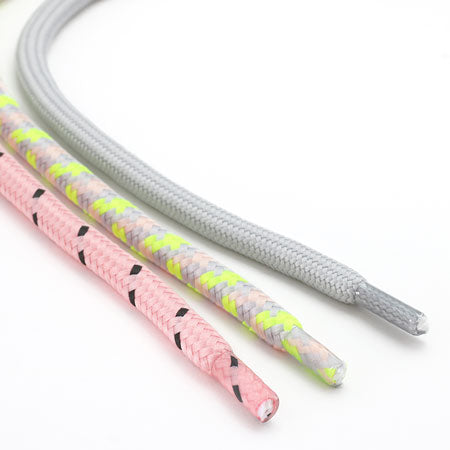 Smartphone strap cord black orange mix
