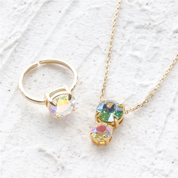 貴和クリスタル #1088 ペリドットブルーAB/F