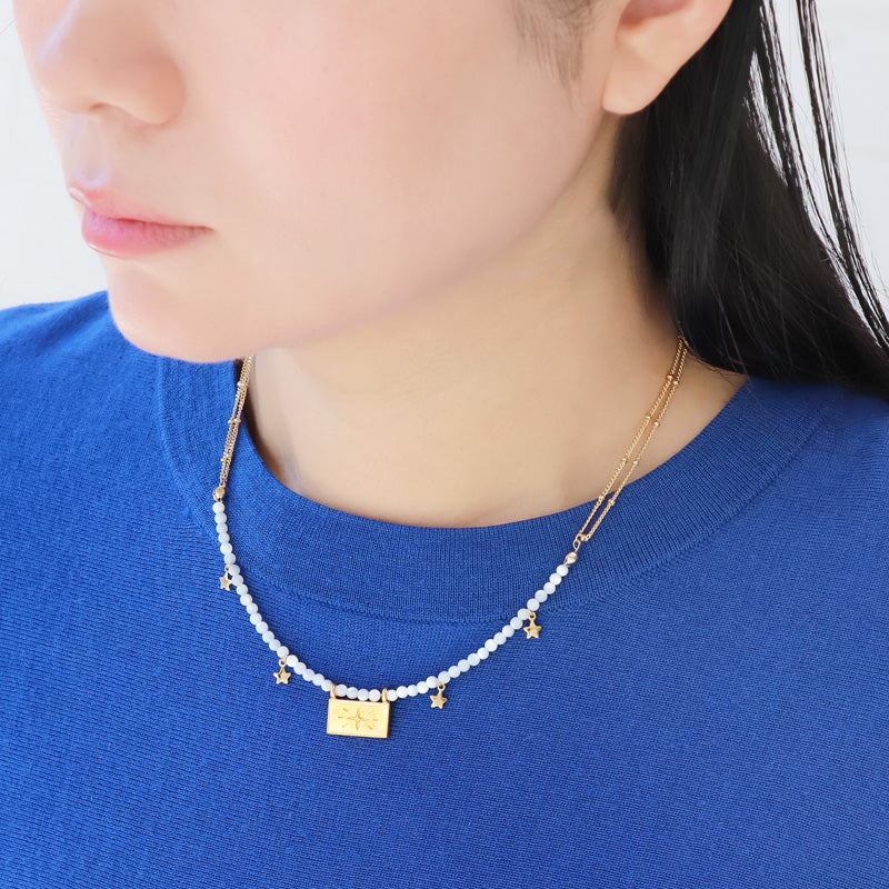 ギリシャパーツ スパークル レクタングル 上2カン ゴールド