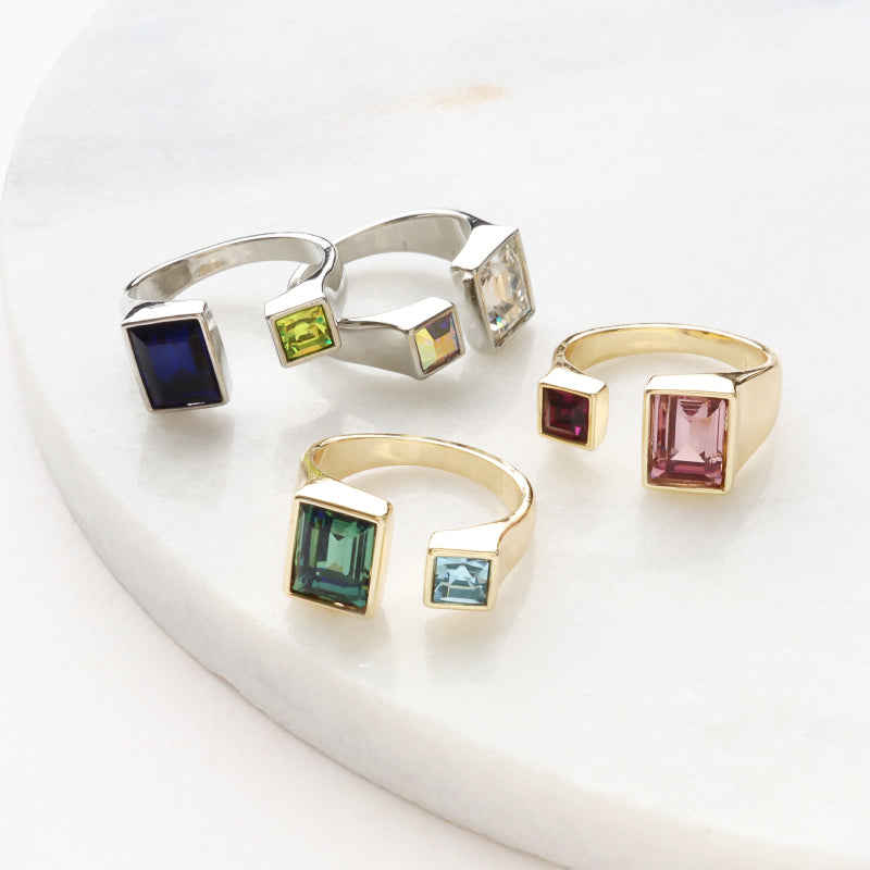 フォークリング台 #4527 8×6mm/#4428 4mm ゴールド