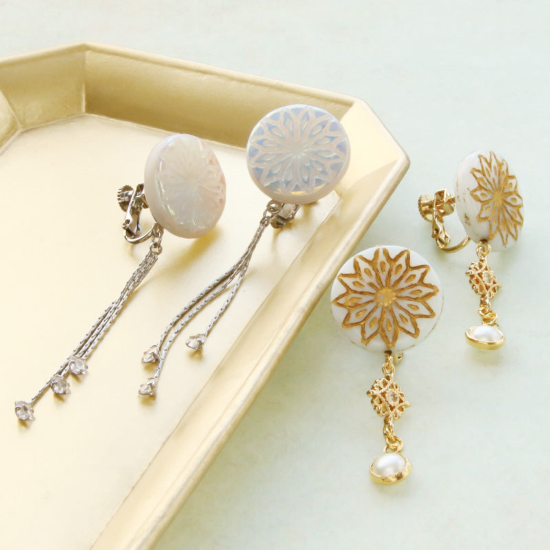 チェコ ラウンドアストラル ホワイトアラバスター/G