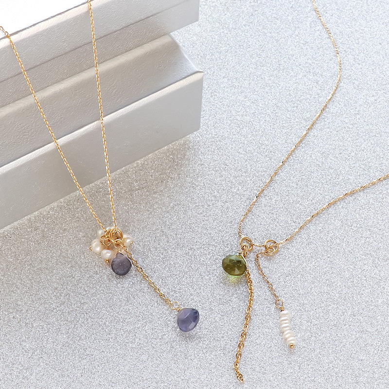 天然石 めがね留めカスタムパーツ グリーントルマリン/230SF