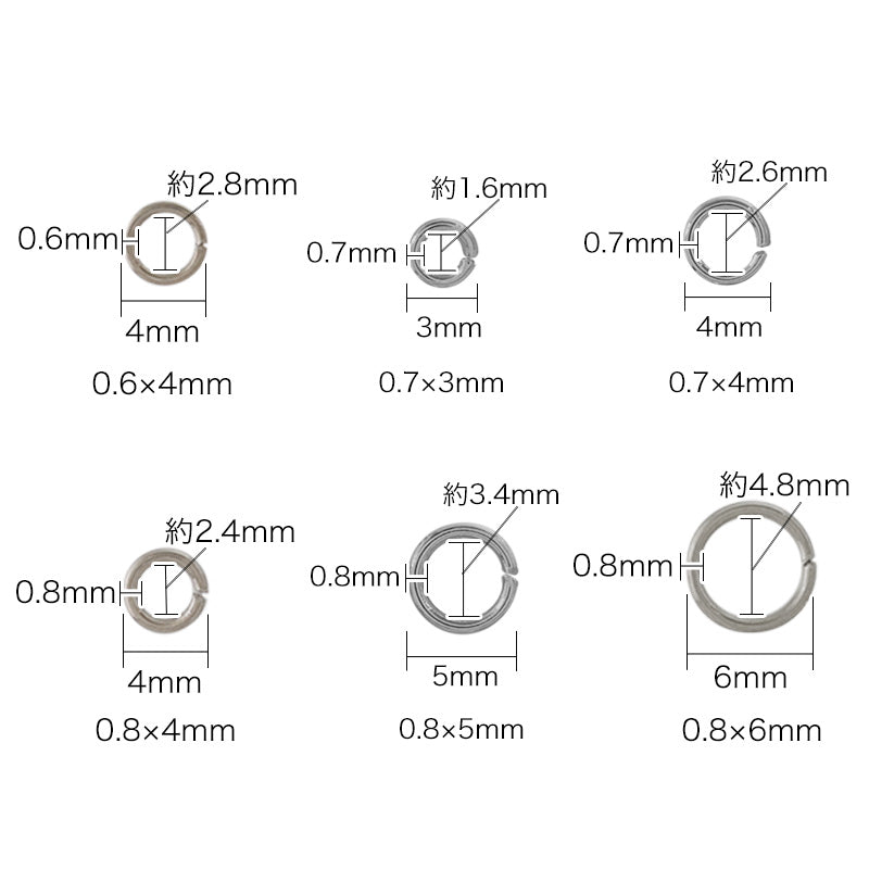 Stainless steel jump ring fabric (SUS316L)