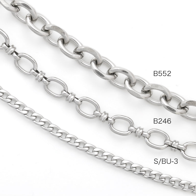 Stainless steel 316L chain S/BU-3 fabric (SUS316L)